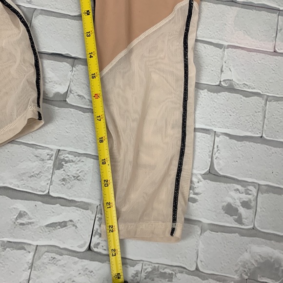 Fabletics Powerhold Leggings. Size Small. Hidden pocket. Black Nude. Sheer - Picture 11 of 11